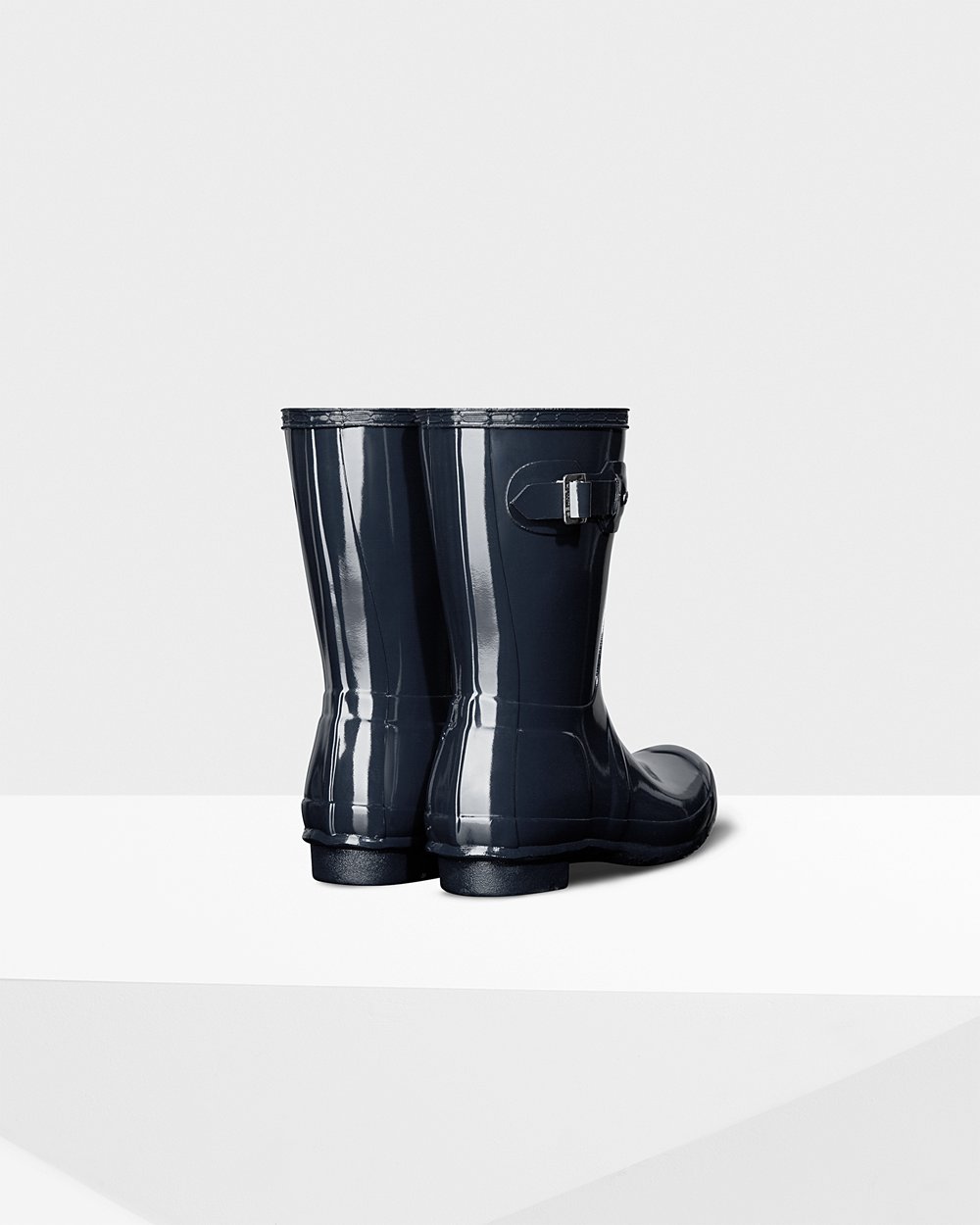 Hunter Mujer Original Gloss - Botas de Lluvia Azul Marino - 563-FPTUVD